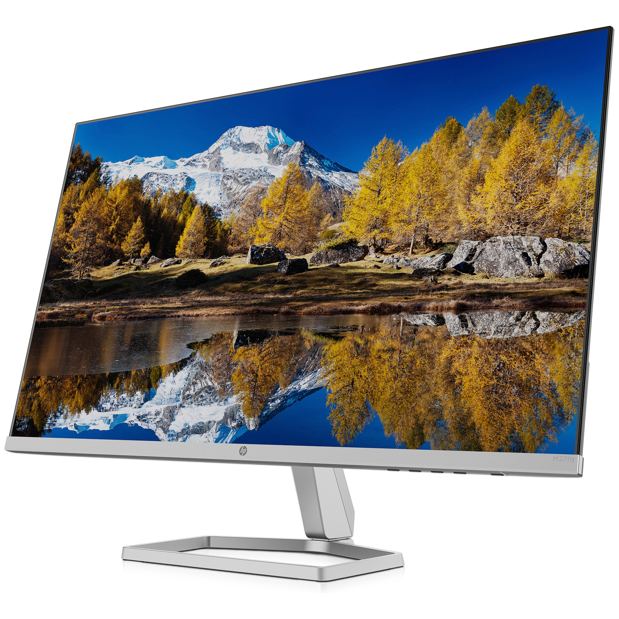 HP M27fq 68,6 cm (27 ) 2560 x 1440 pixels Quad HD LED Argent, Noir - Neuf