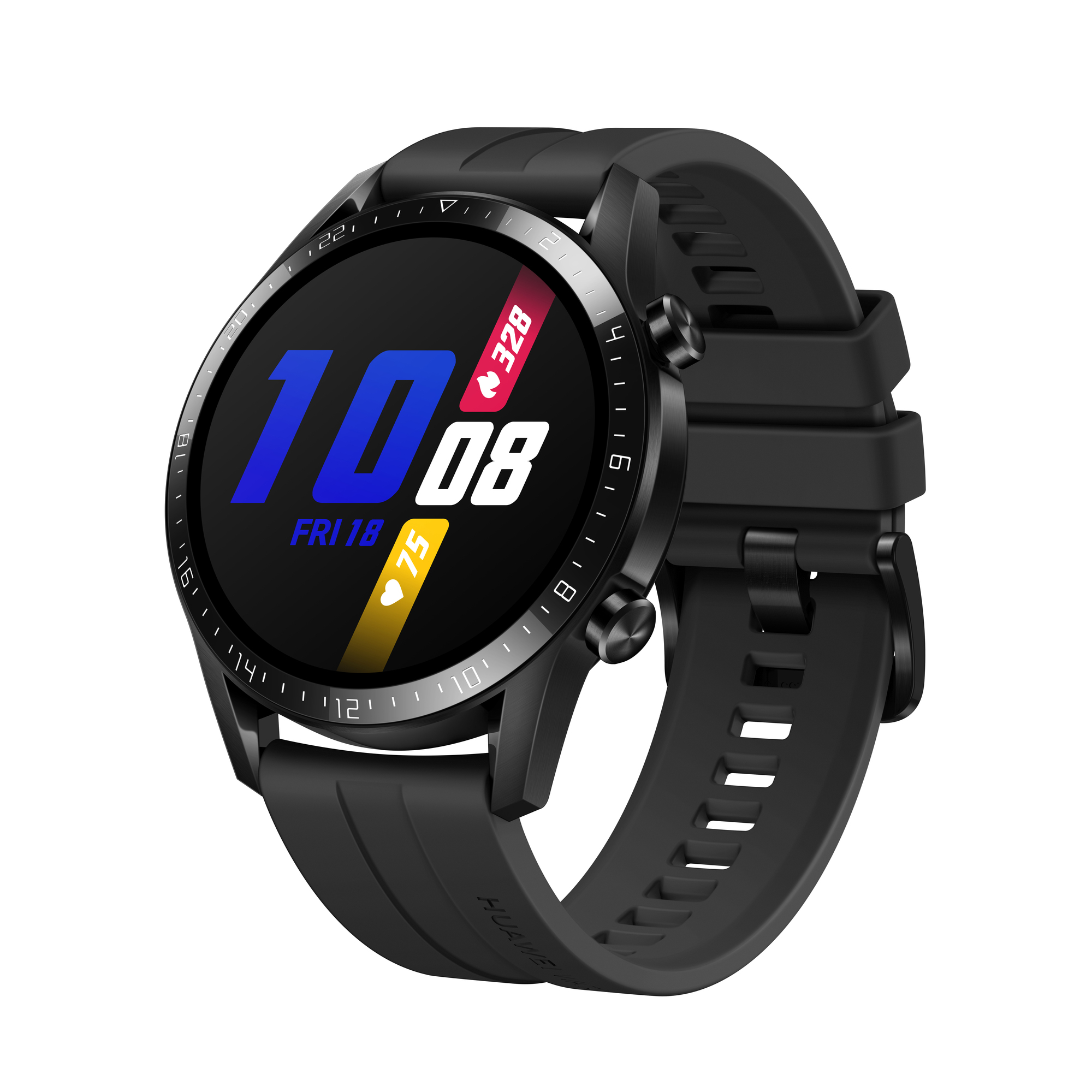 Huawei WATCH GT 2 3 53 cm 1.39 AMOLED 46 mm Numérique 454 x 454 pixels Écran tactile GPS satellite Neuf - vue 3