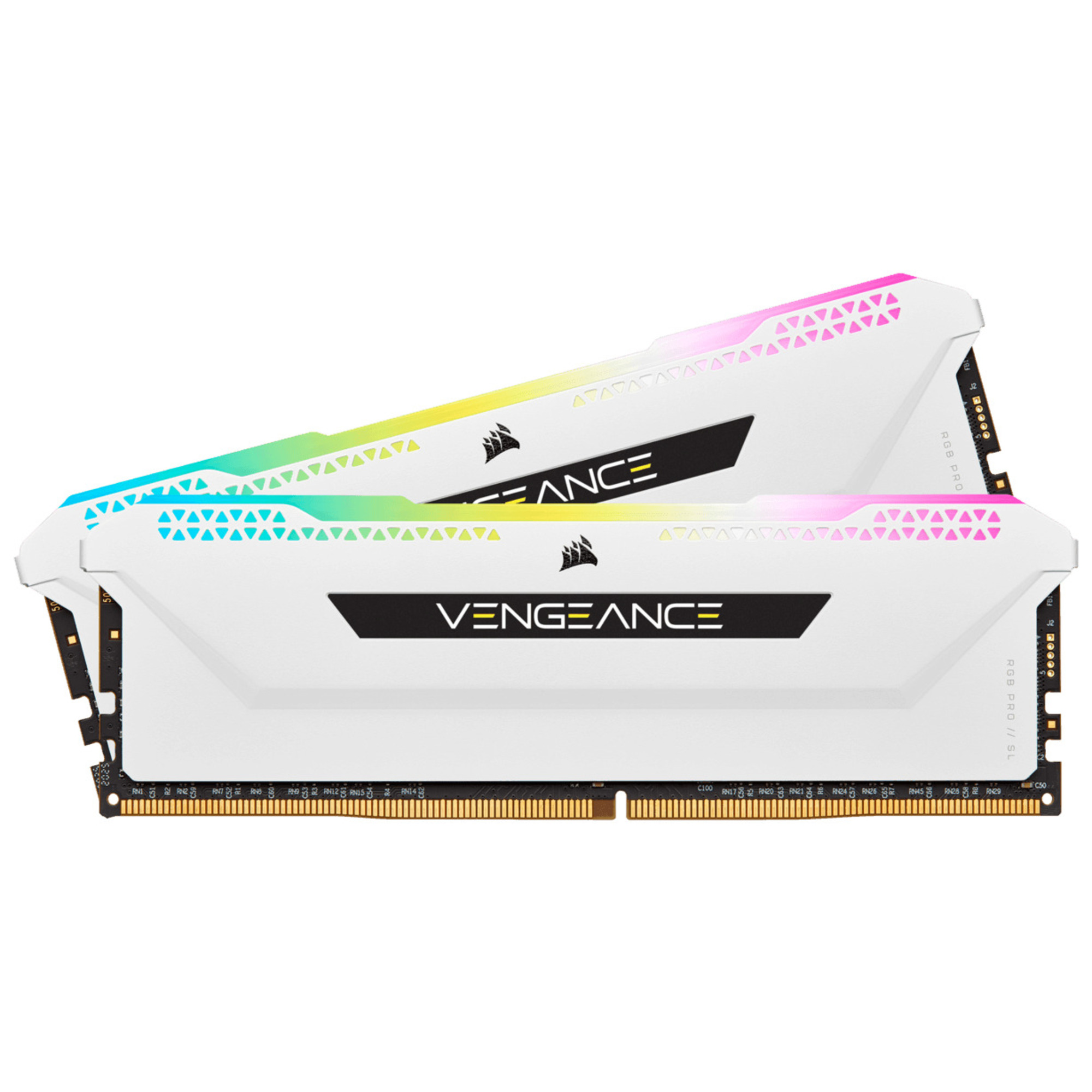 Corsair VENGEANCE® RGB PRO SL 32 Go (2 x 16 Go) DDR4 3200 MHz C16 — blanc - Neuf