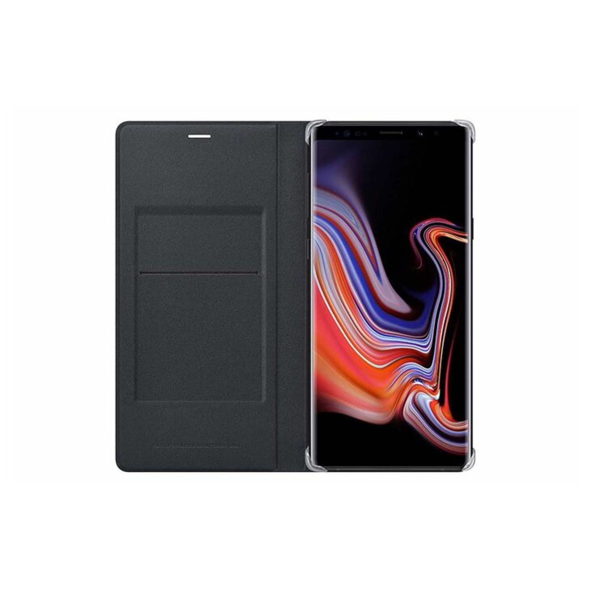 Flip Wallet cuir Noir Note 9 - Neuf